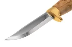 Marttiini Lynx Golden 160014, Satin Stainless Steel, Golden Guard, Curly Birch, Cuchillo De Exterior 11 Marttiini Lynx Golden 160014, Satin Stainless Steel, Golden Guard, Curly Birch, Cuchillo De Exterior -Knives And Tools Comercio MT160014 03 martiini