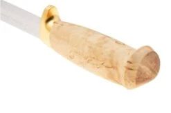 Marttiini Lynx Golden 160014, Satin Stainless Steel, Golden Guard, Curly Birch, Cuchillo De Exterior 12 Marttiini Lynx Golden 160014, Satin Stainless Steel, Golden Guard, Curly Birch, Cuchillo De Exterior -Knives And Tools Comercio MT160014 04 martiini