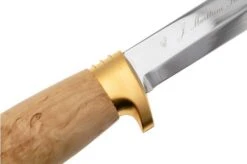 Marttiini Lynx Golden 160014, Satin Stainless Steel, Golden Guard, Curly Birch, Cuchillo De Exterior 13 Marttiini Lynx Golden 160014, Satin Stainless Steel, Golden Guard, Curly Birch, Cuchillo De Exterior -Knives And Tools Comercio MT160014 05 martiini