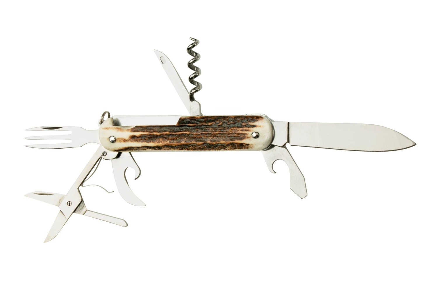 Mercury Multi-Tool Knife 913-7DC Stag, 7 Funciones, Navaja 4 Mercury Multi-Tool Knife 913-7DC Stag, 7 Funciones, Navaja - Imagen 2