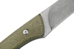 Mercury Trek 925-25CVC, Green Canvas Micarta, Cuchillo De Caza -Knives And Tools Comercio MY925 25CVC 05 mercury