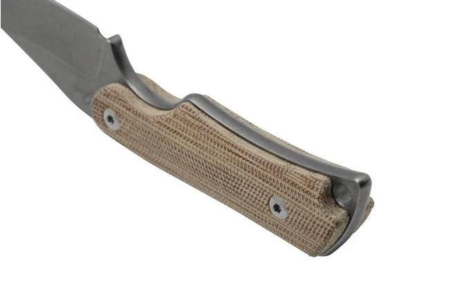 Mercury Kali N690 Stonewashed Clip Point, Natural Canvas Micarta, Cuchillo Fijo 6 Mercury Kali N690 Stonewashed Clip Point, Natural Canvas Micarta, Cuchillo Fijo - Imagen 4