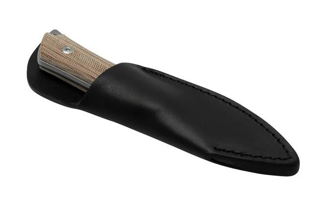 Mercury Kali N690 Stonewashed Clip Point, Natural Canvas Micarta, Cuchillo Fijo 8 Mercury Kali N690 Stonewashed Clip Point, Natural Canvas Micarta, Cuchillo Fijo - Imagen 6