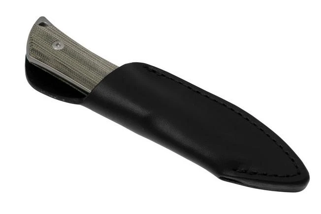 Mercury Kali 9KALIDP-GCFC, N690 Stonewashed Drop Point, Natural Canvas Micarta, Cuchillo Fijo 9 Mercury Kali 9KALIDP-GCFC, N690 Stonewashed Drop Point, Natural Canvas Micarta, Cuchillo Fijo - Imagen 7