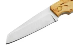 Nordic Knife Design Wharncliffe 80 2080, Curly Birch, Cuchillo Fijo -Knives And Tools Comercio NKD2080 03 nordicknifedesign