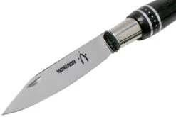 Nontron No. 22 Nickel Silver Turning Ferrule, Marquetry Ebony Aluminium, Doble Virola NN22DVEBALU Navaja -Knives And Tools Comercio NN22DVEBALU 03 nontron