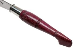 Nontron No. 25 Turning Ferrule, Amarante, Forma De Zueco NN25AMA Navaja -Knives And Tools Comercio NN25AMA 06 nontron