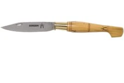 Nontron No. 25 Turning Ferrule, Boxwood, Forma De Zueco NN25 Navaja