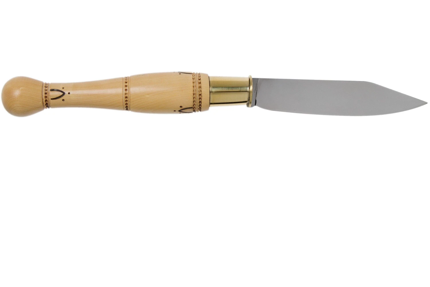 Nontron No. 30 Turning Ferrule, Boxwood, Forma De Bola NN30BO Navaja 4 Nontron No. 30 Turning Ferrule, Boxwood, Forma De Bola NN30BO Navaja - Imagen 2