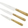 Nontron Traditional Set Of 3 Kitchen Knives, T3OFRBU Juego De Cuchillos De 3 Piezas 2 Nontron Traditional Set Of 3 Kitchen Knives, T3OFRBU Juego De Cuchillos De 3 Piezas -Knives And Tools Comercio NNT3OFRBU 01 nontron