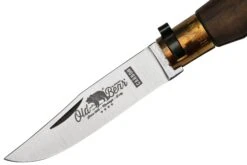 Old Bear Classical Walnut Carbon M, 9306-19-LN Navaja -Knives And Tools Comercio OB9306 19 LN 03 oldbear