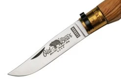 Old Bear Classical Olive Carbon L, 9306-21-LU Navaja -Knives And Tools Comercio OB9306 21 LU 03 oldbear