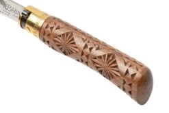 Old Bear Classical Carved Walnut L, 9307-21-LNI Navaja -Knives And Tools Comercio OB9307 21 LNI 07 oldbear