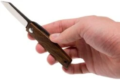 Ohta FK5 Higonokami-Navaja, Madera De Nogal -Knives And Tools Comercio OHTA OFF FK5 BW 07 ohta higonokami ohta off fk5 bw 07