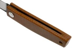 Ohta FK5 Higonokami-navaja, Natural Canvas Micarta -Knives And Tools Comercio OHTA OFF FK5 M N 05 ohta knives