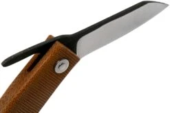 Ohta FK5 Higonokami-navaja, Natural Canvas Micarta -Knives And Tools Comercio OHTA OFF FK5 M N 06 ohta knives