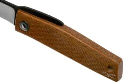 Ohta FK5 Higonokami-navaja, Natural Canvas Micarta -Knives And Tools Comercio OHTA OFF FK5 M N 07 ohta knives