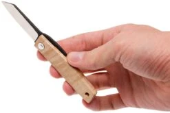 Ohta FK5 Higonokami-Navaja, Madera De Arce -Knives And Tools Comercio OHTA OFF FK5 MPL 07 ohta higonokami ohta off fk5 mpl 07