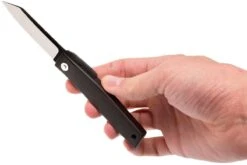 Ohta FK7 Higonokami-Navaja, Madera De ébano -Knives And Tools Comercio OHTA OFF FK7 E 07 ohta higonokami ohta off fk7 e 07