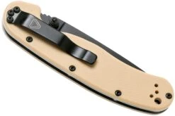 Ontario RAT-2 D2 Desert Tan, Plain Edge Black, 8830DT -Knives And Tools Comercio OKC8830DT 04 ontario