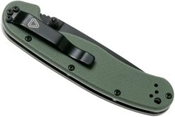 Ontario RAT-2 D2 OD Green, Plain Edge Black, 8830OD -Knives And Tools Comercio OKC8830OD 04 ontario