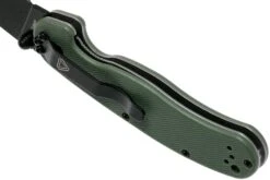 Ontario RAT-2 D2 OD Green, Plain Edge Black, 8830OD -Knives And Tools Comercio OKC8830OD 05 ontario
