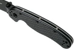 Ontario RAT-2 D2 Fibra De Carbono, Plain Edge Negro, 8834 -Knives And Tools Comercio OKC8834 07 ontario