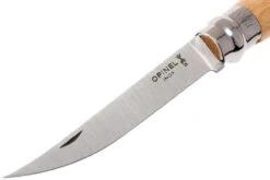 Opinel Navaja No. 10 Slim Line, Acero Inoxidable, Madera De Haya -Knives And Tools Comercio OP000517 03 opinel op000517 03