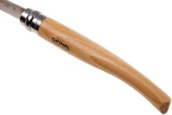 Opinel Navaja No. 12 Slim Line, Acero Inoxidable, Madera De Haya -Knives And Tools Comercio OP000518 06 opinel op000518 06