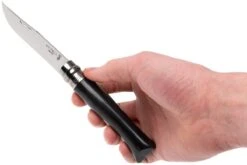 Opinel Navaja No. 8 Luxury Range, Acero Inoxidable, Cuerno De Búfalo -Knives And Tools Comercio OP000980 07 opinel op000980 07