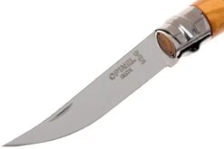 Opinel Navaja No. 8 Slim Line, Acero Inoxidable, Madera De Olivo -Knives And Tools Comercio OP001144 03 opinel op001144 03