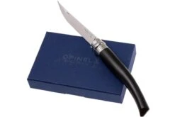 Opinel Navaja No. 10 Slim Line, Acero Inoxidable, Madera De ébano -Knives And Tools Comercio OP001708 08 opinel op001708 08