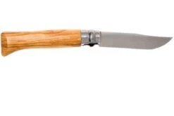 Opinel Navaja No. 8 Luxury Range, Acero Inoxidable, Madera De Olivo -Knives And Tools Comercio OP002023 02 opinel op002023 02