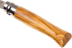 Opinel Navaja No. 8 Luxury Range, Acero Inoxidable, Madera De Olivo -Knives And Tools Comercio OP002023 05 opinel op002023 05