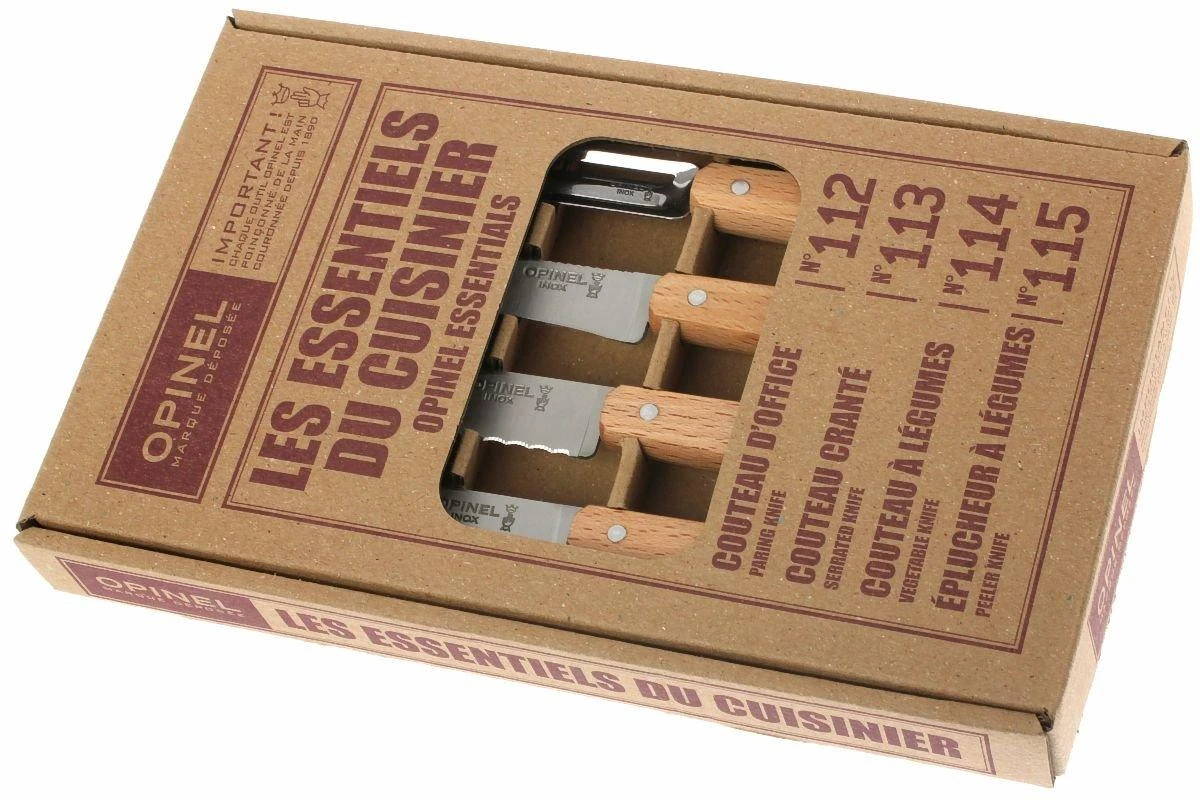 Opinel 001300 Les Essentiels Natural Beech 4 Opinel 001300 Les Essentiels Natural Beech - Imagen 2