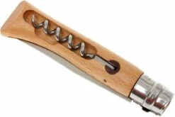 Opinel Navaja No. 10 Con Sacacorchos -Knives And Tools Comercio OPT001410 04 opinel no 10 kurkentrekker opt001410 d4