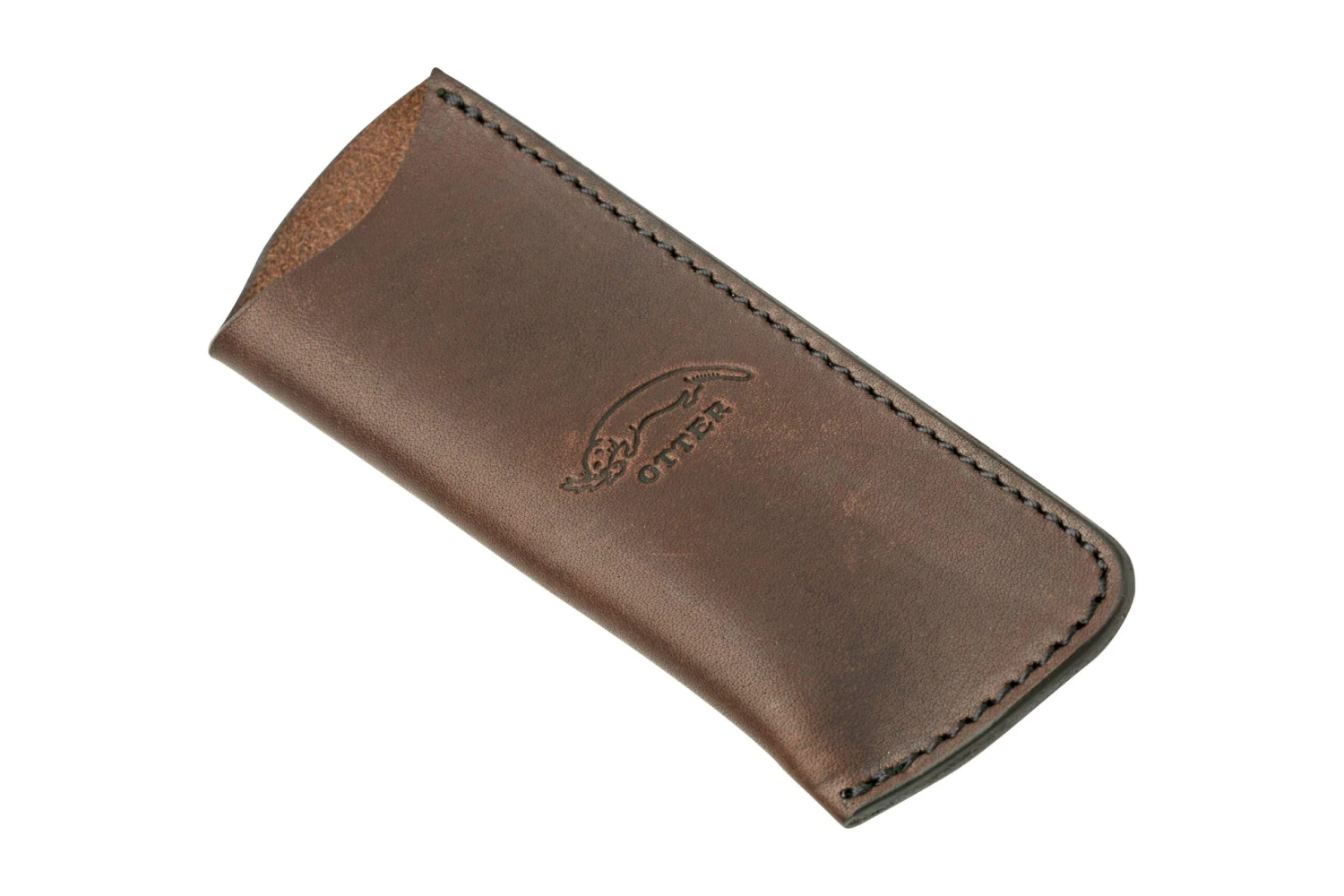 Otter Leather Case LE 04 DB, Dark Brown, Size: 12,5 X 4,5 X 1,8 Cm, Estuche 3 Otter Leather Case LE 04 DB, Dark Brown, Size: 12,5 X 4,5 X 1,8 Cm, Estuche