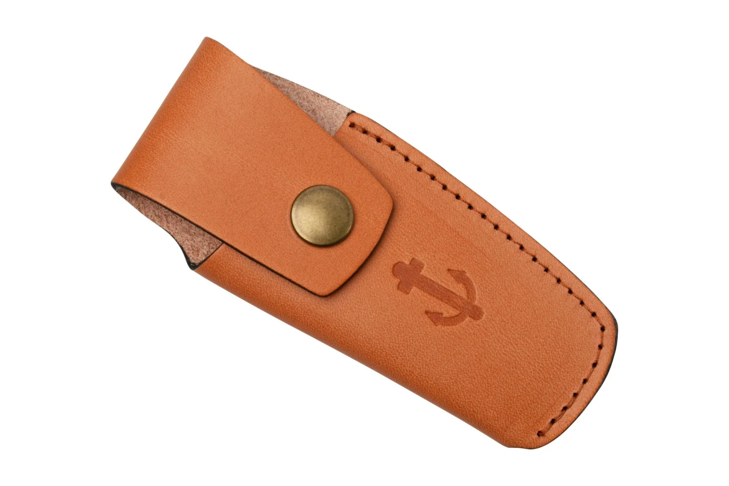 Otter Anchor Knife SET 173 Large Stainless, Grenadilla, Brass Anchor, Leather Strap Navaja 9 Otter Anchor Knife SET 173 Large Stainless, Grenadilla, Brass Anchor, Leather Strap Navaja - Imagen 7