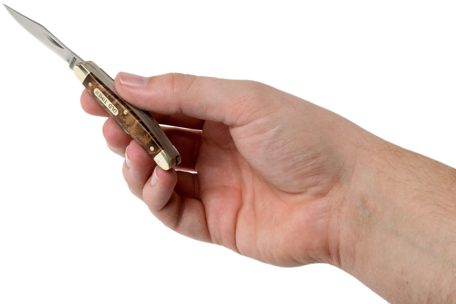 Old Timer Junior 108OTW Desert Ironwood Navaja Slipjoint 7 Old Timer Junior 108OTW Desert Ironwood Navaja Slipjoint - Imagen 5