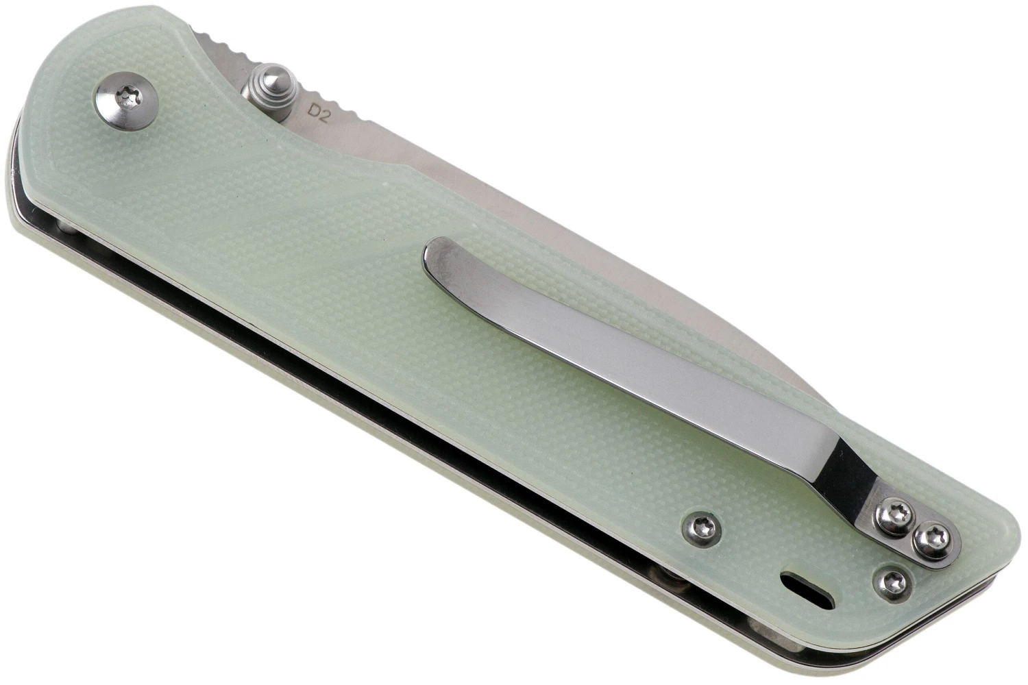 QSP Knife Parrot QS102-H Jade G10, Navaja 6 QSP Knife Parrot QS102-H Jade G10, Navaja - Imagen 4