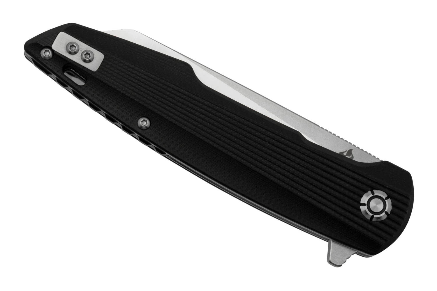 QSP Knife Phoenix QS108-C1, Satin D2, Black G10, Navaja 8 QSP Knife Phoenix QS108-C1, Satin D2, Black G10, Navaja - Imagen 6