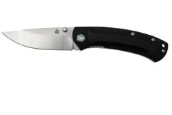 QSP Knife Copperhead QS109-A1, Stonewashed Satin, Black G-10, Navaja