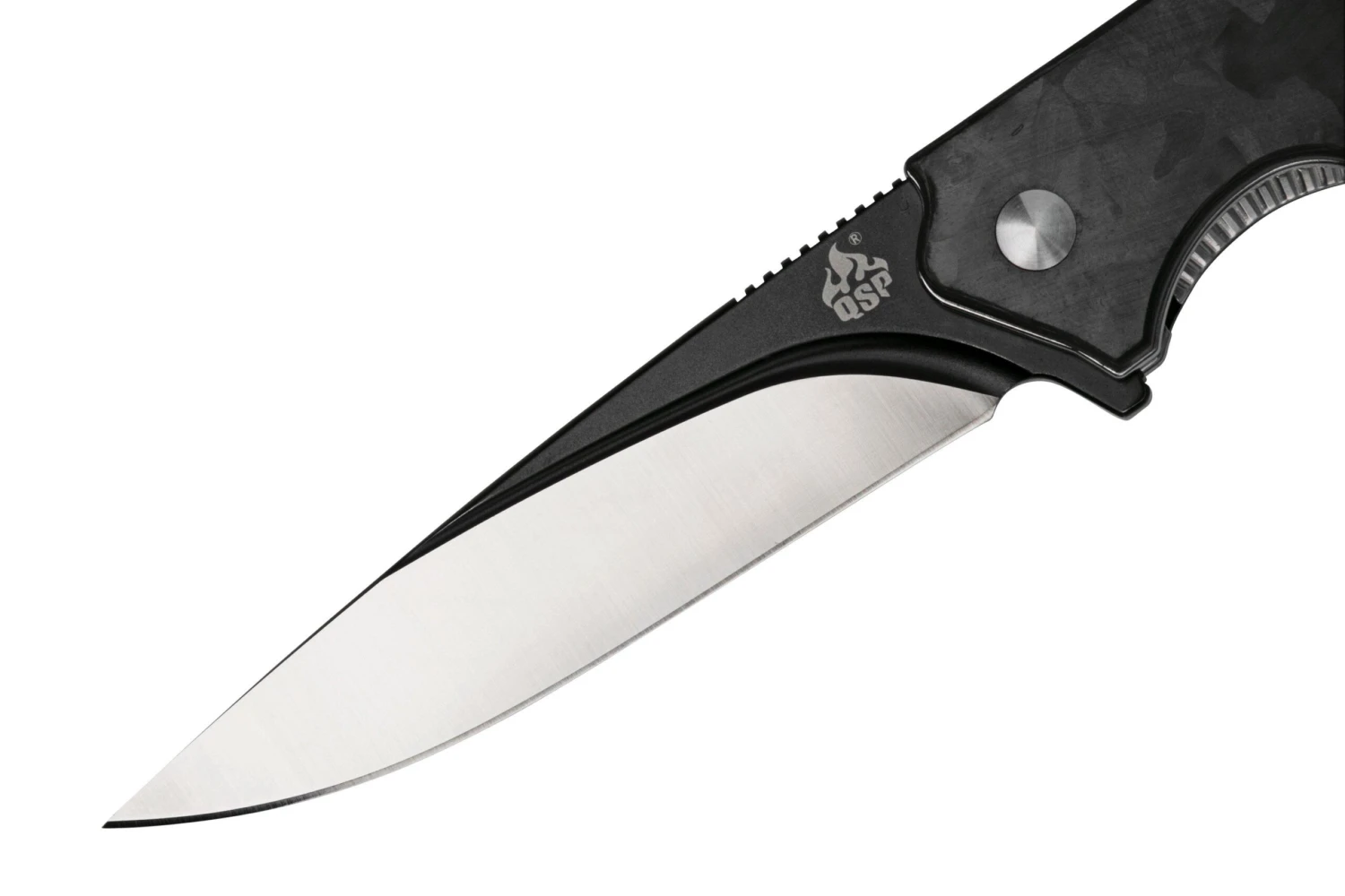 QSP Knife Mamba QS111-A2 Mamba Shredded Carbonfiber Navaja 5 QSP Knife Mamba QS111-A2 Mamba Shredded Carbonfiber Navaja - Imagen 3