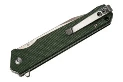 QSP Knife Mamba V2 QS111-I1 Satin, Green Micarta Navaja -Knives And Tools Comercio QS111 I1 04 qsp