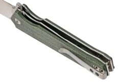 QSP Knife Mamba V2 QS111-I1 Satin, Green Micarta Navaja -Knives And Tools Comercio QS111 I1 05 qsp