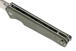 QSP Knife Mamba V2 QS111-I1 Satin, Green Micarta Navaja -Knives And Tools Comercio QS111 I1 07 qsp