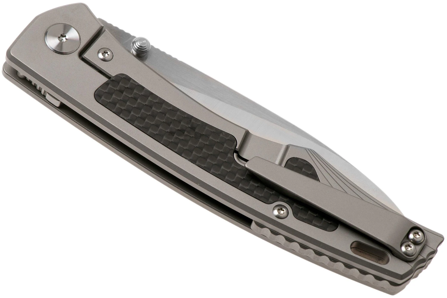 QSP Knife Songbird QS115-B Titanium Carbonfiber Navaja 6 QSP Knife Songbird QS115-B Titanium Carbonfiber Navaja - Imagen 4