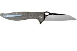 QSP Knife Locust QS117-B Black Flax Micarta Navaja -Knives And Tools Comercio QS117 B 02 qsp