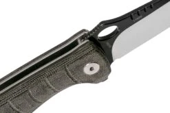 QSP Knife Locust QS117-B Black Flax Micarta Navaja -Knives And Tools Comercio QS117 B 06 qsp