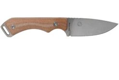 QSP Knife Workaholic QS124-A SK03 Brown Micarta Cuchillo Fijo -Knives And Tools Comercio QS124 A 02 qsp
